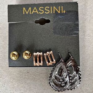 3 for $25✨ Rose Gold, Gold, Gun Metal Earrings